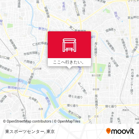 東スポーツセンター地図