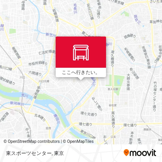 東スポーツセンター地図