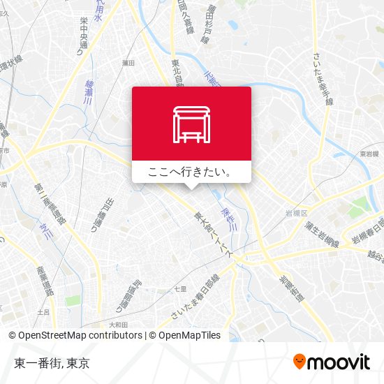 東一番街地図