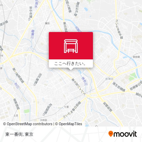 東一番街地図