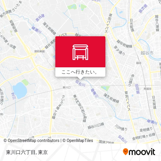 東川口六丁目地図