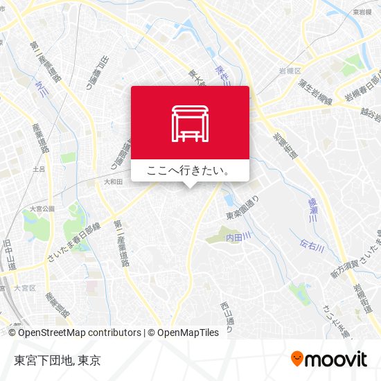 東宮下団地地図