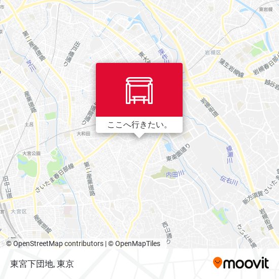 東宮下団地地図