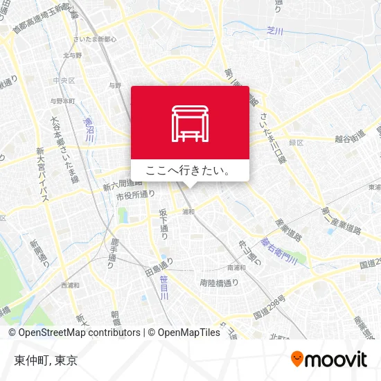 東仲町地図