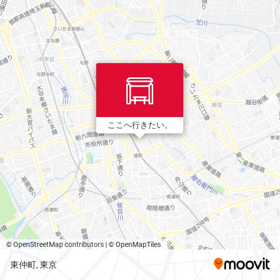 東仲町地図