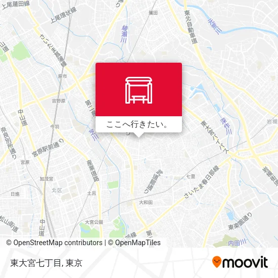 東大宮七丁目地図