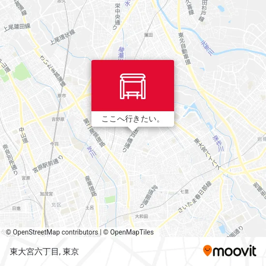 東大宮六丁目地図