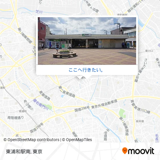 東浦和駅南地図