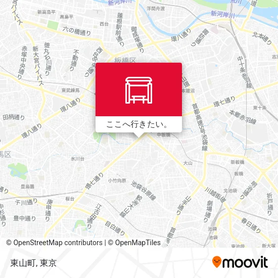 東山町地図