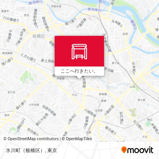 氷川町（板橋区）地図