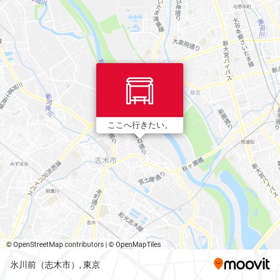 氷川前（志木市）地図