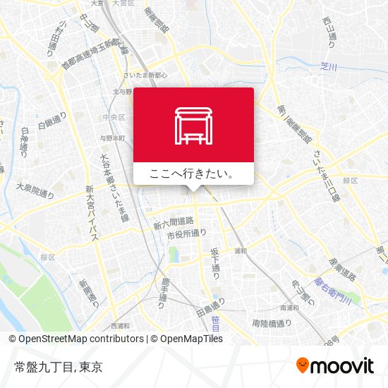 常盤九丁目地図