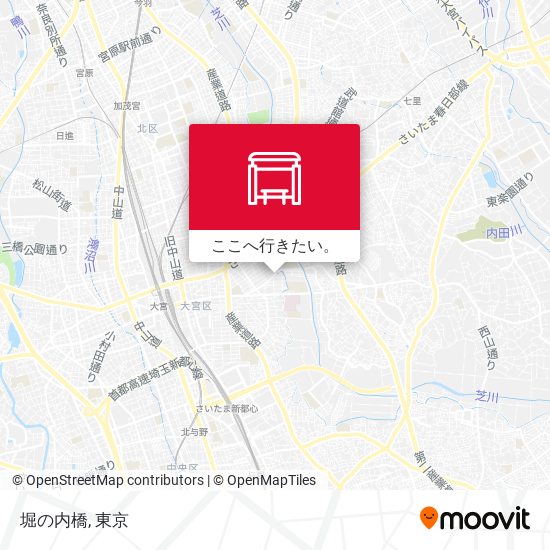 堀の内橋地図