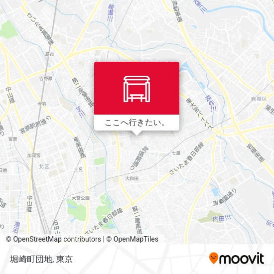 堀崎町団地地図