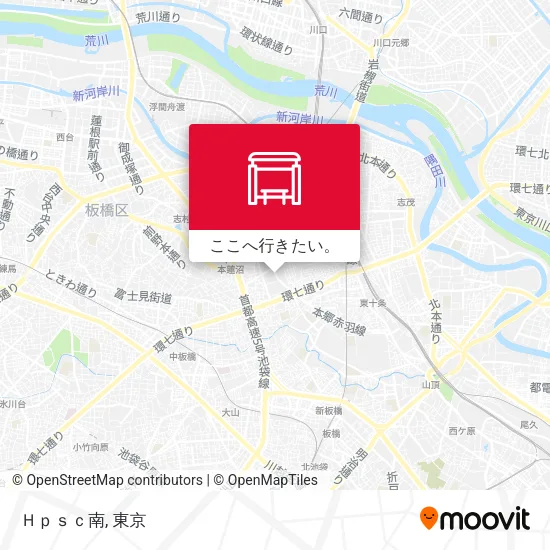 Ｈｐｓｃ南地図