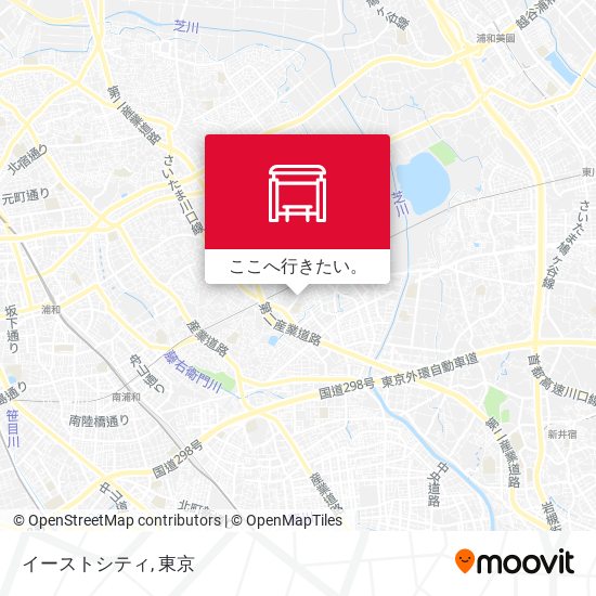 イーストシティ地図