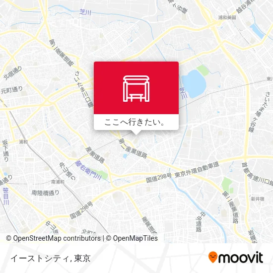 イーストシティ地図