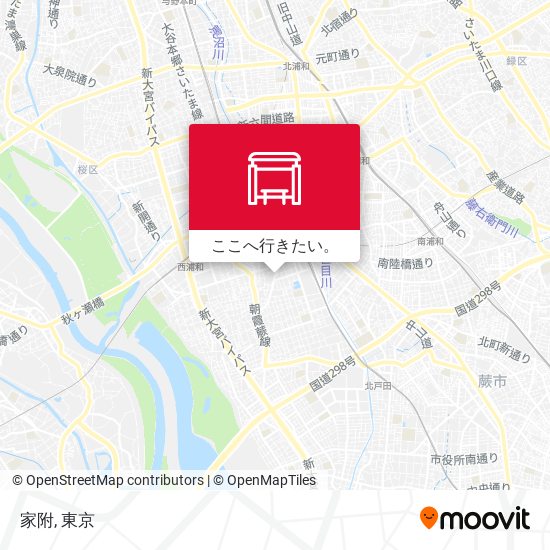 家附地図