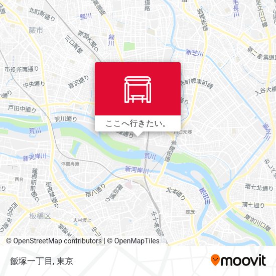 飯塚一丁目地図