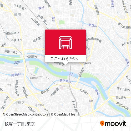 飯塚一丁目地図