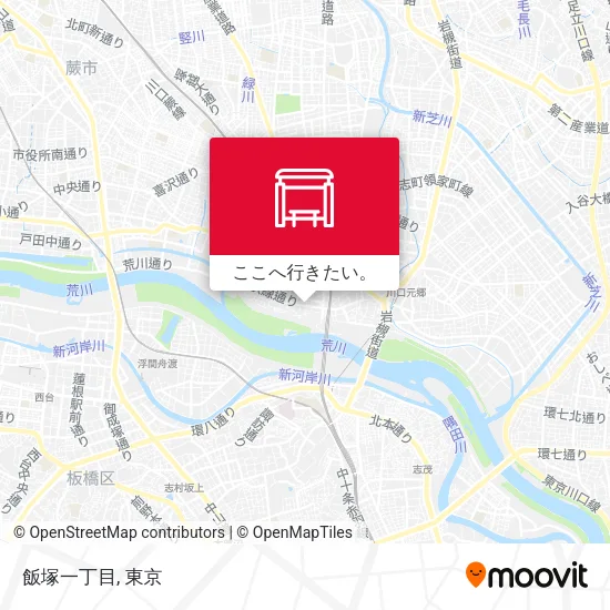 飯塚一丁目地図