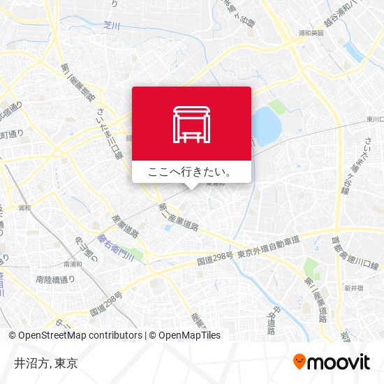 井沼方地図