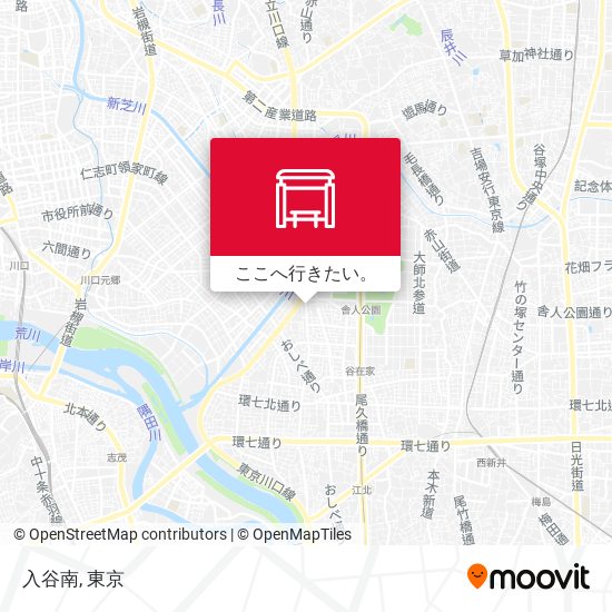 入谷南地図