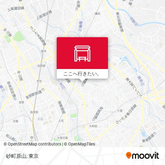 砂町原山地図