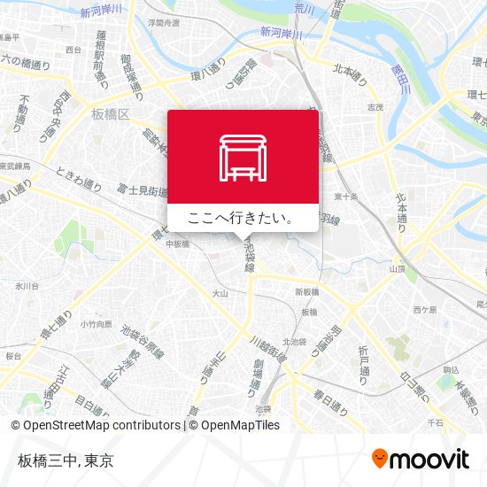 板橋三中地図