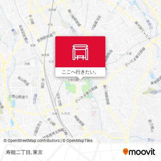 寿能二丁目地図