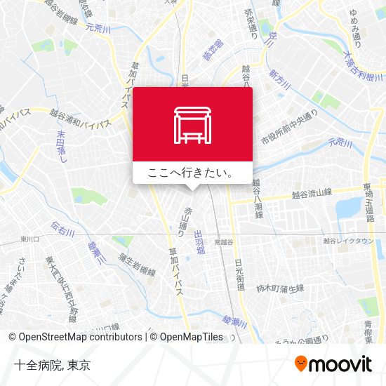 十全病院地図