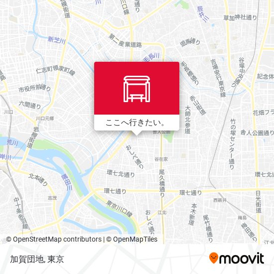 加賀団地地図