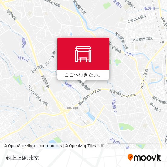 釣上上組地図