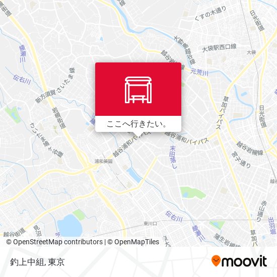釣上中組地図