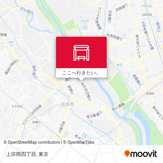 上宗岡四丁目地図