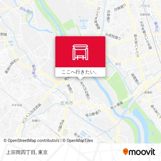 上宗岡四丁目地図