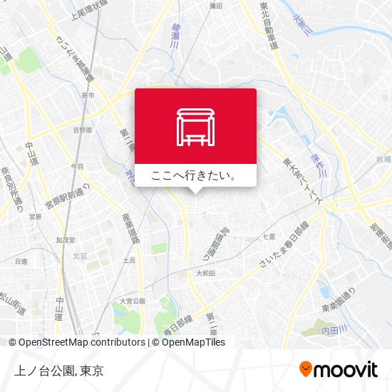 上ノ台公園地図
