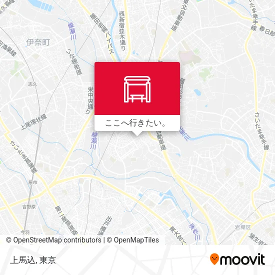 上馬込地図