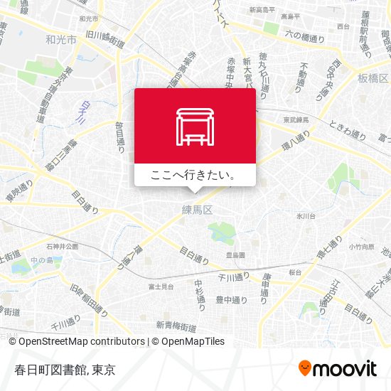 春日町図書館地図