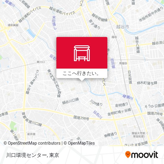 川口環境センター地図