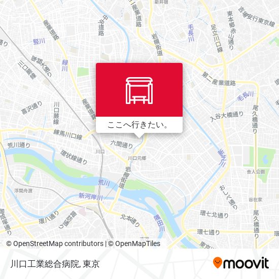 川口工業総合病院地図