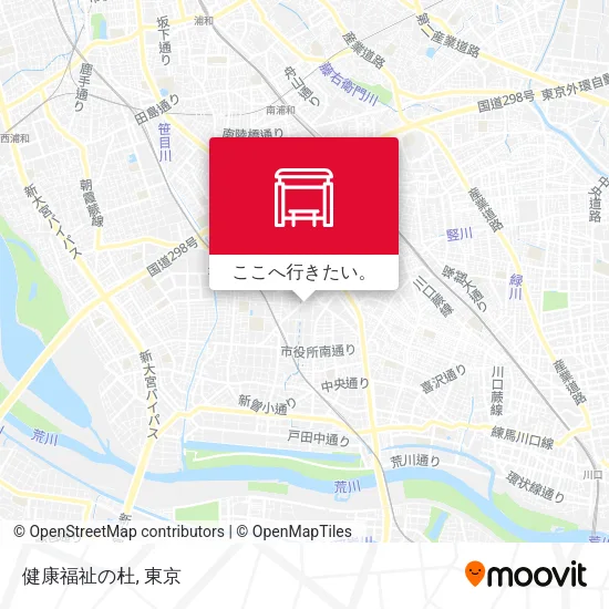 健康福祉の杜地図