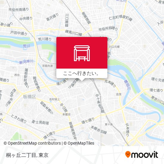 桐ヶ丘二丁目地図
