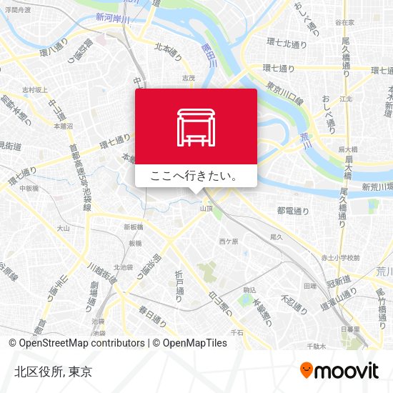 北区役所地図