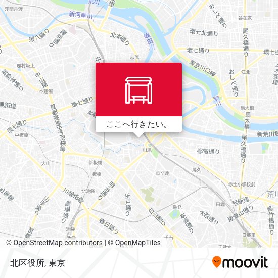北区役所地図