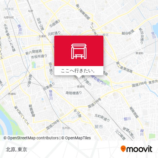北原地図