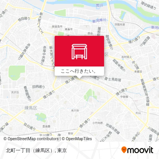 北町一丁目（練馬区）地図