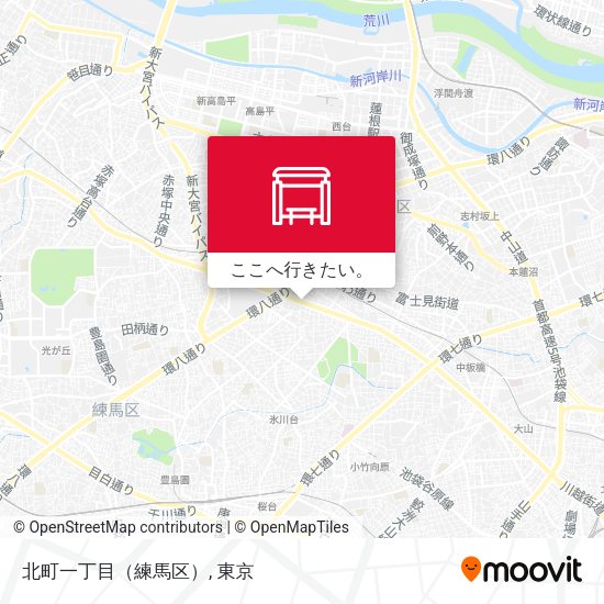 北町一丁目（練馬区）地図