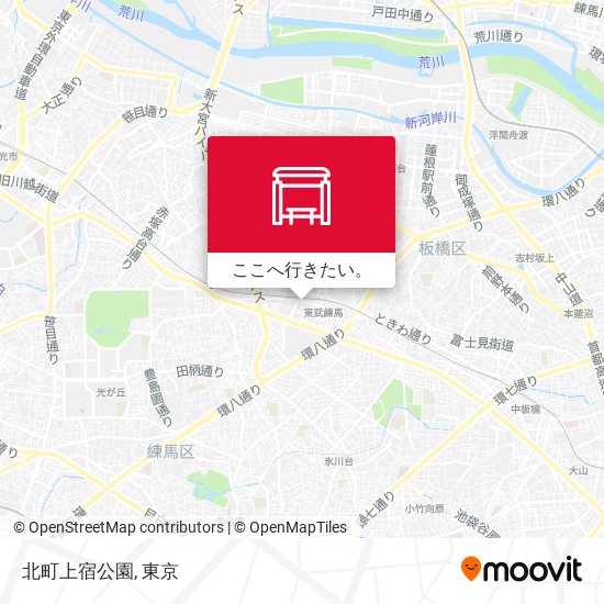 北町上宿公園地図