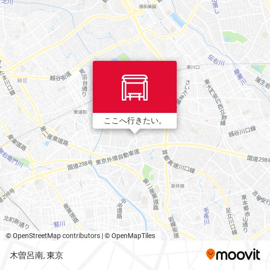 木曽呂南地図